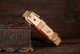 Bild in Galerie-Betrachter laden, Hundehalsband Halsband Leder Lederhalsband Muster