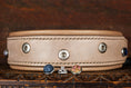 Bild in Galerie-Betrachter laden, Druckknop Halsband Hundehalsband zum selbstgestalten DIY Halsband Leder