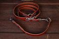Bild in Galerie-Betrachter laden, Multifunktionelle Hundeleine aus Leder Lederleine Leine verstellbar