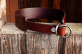 Bild in Galerie-Betrachter laden, Zugstopphalsband Zughalsband Hundehalsband aus Leder Lederhalsband