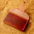 Bild in Galerie-Betrachter laden, Portemonnaie aus Leder, handefertigter Geldbeutel aus Leder von der JZ Ledermanufaktur