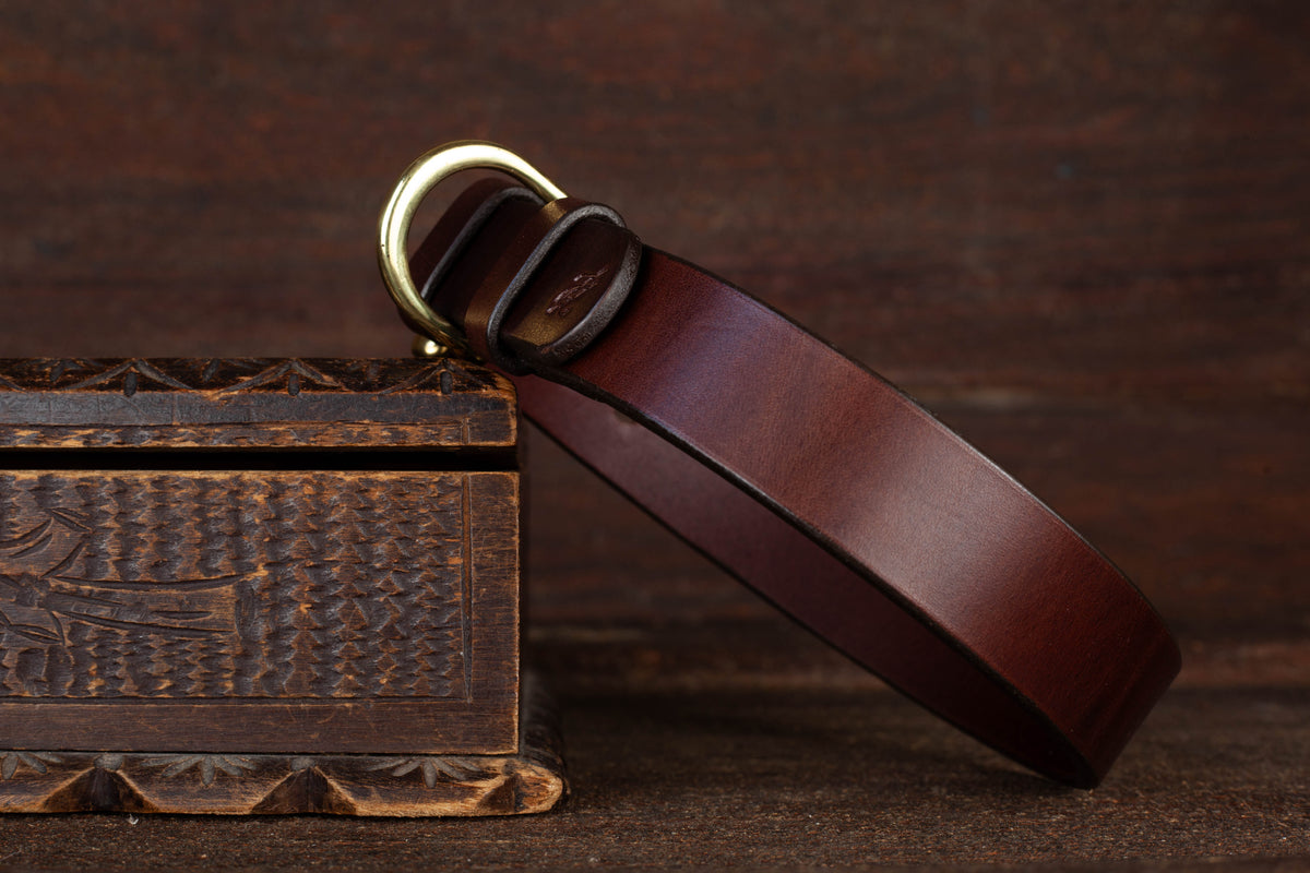 schlichtes Lederhalsband