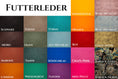 Bild in Galerie-Betrachter laden, Farben Nappaleder
