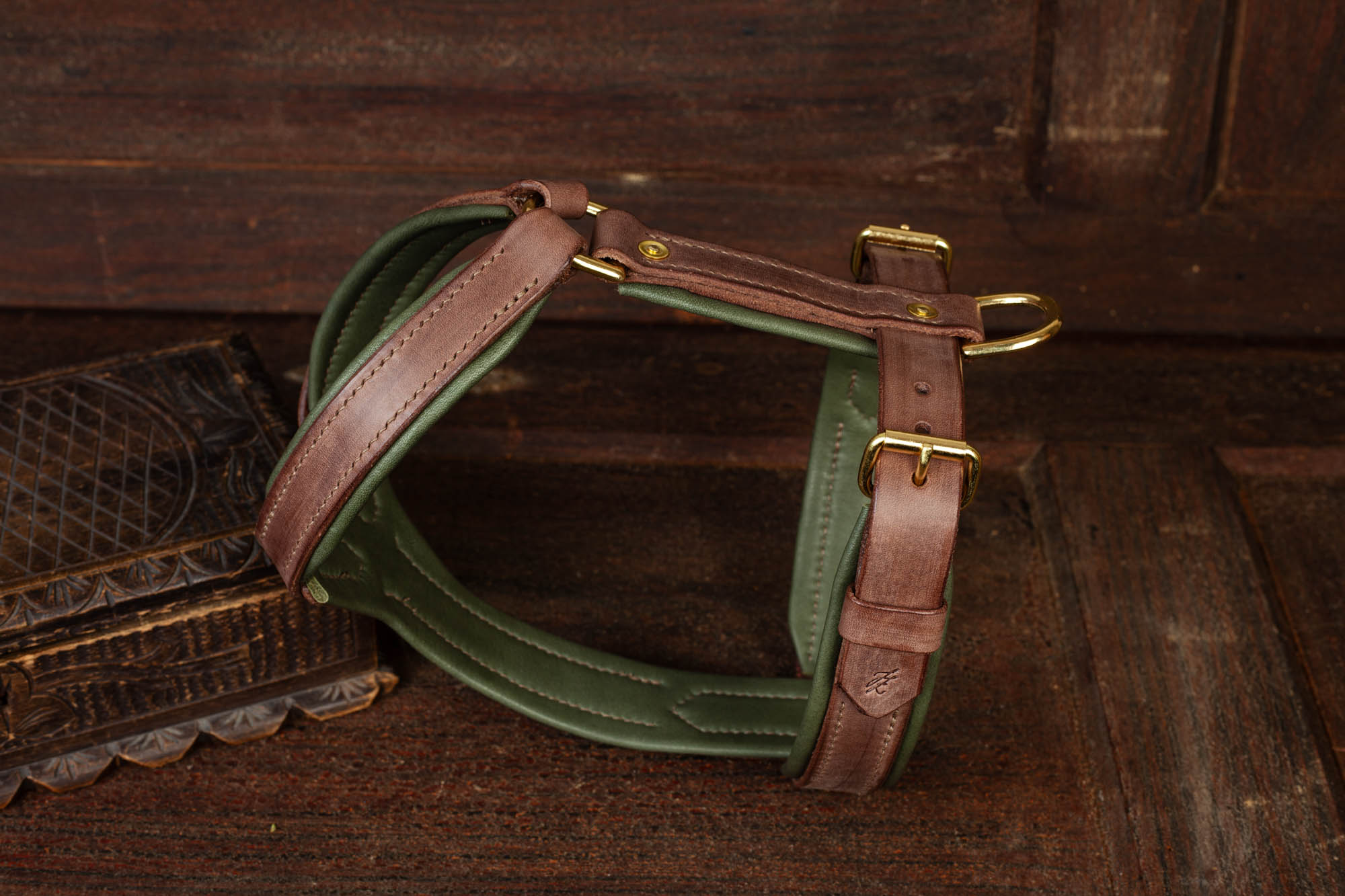 Hundegeschirr Geschirr Ledergeschirr nach Maß Maßangefertigtes Geschirr aus Leder Hund