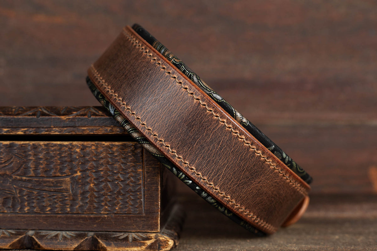 Halsband Leder Freya