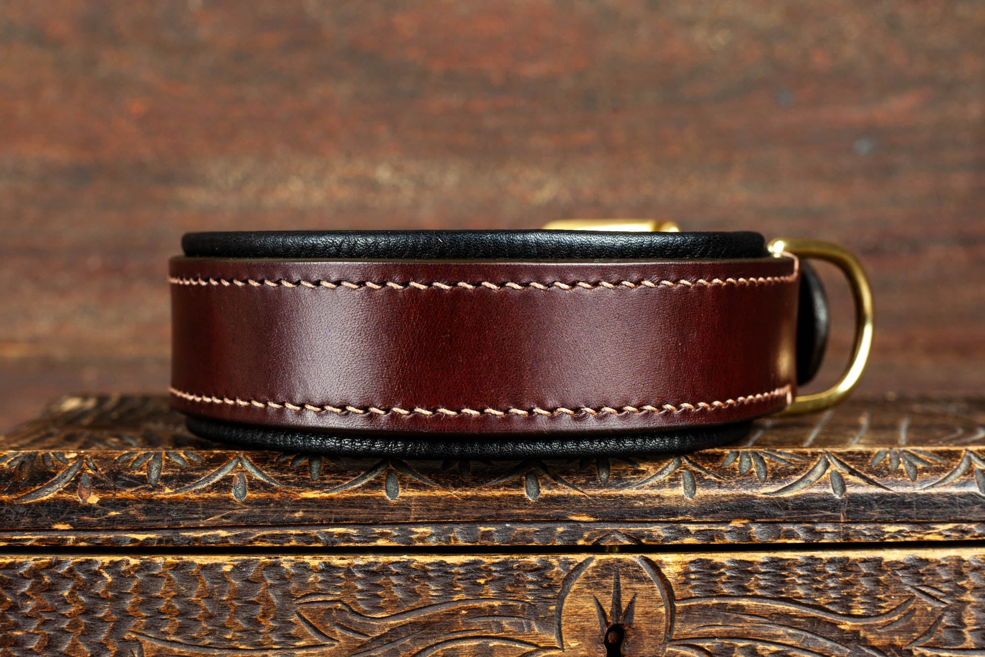 Hundehalsband Leder Lederhalsband Halsband nach Maß