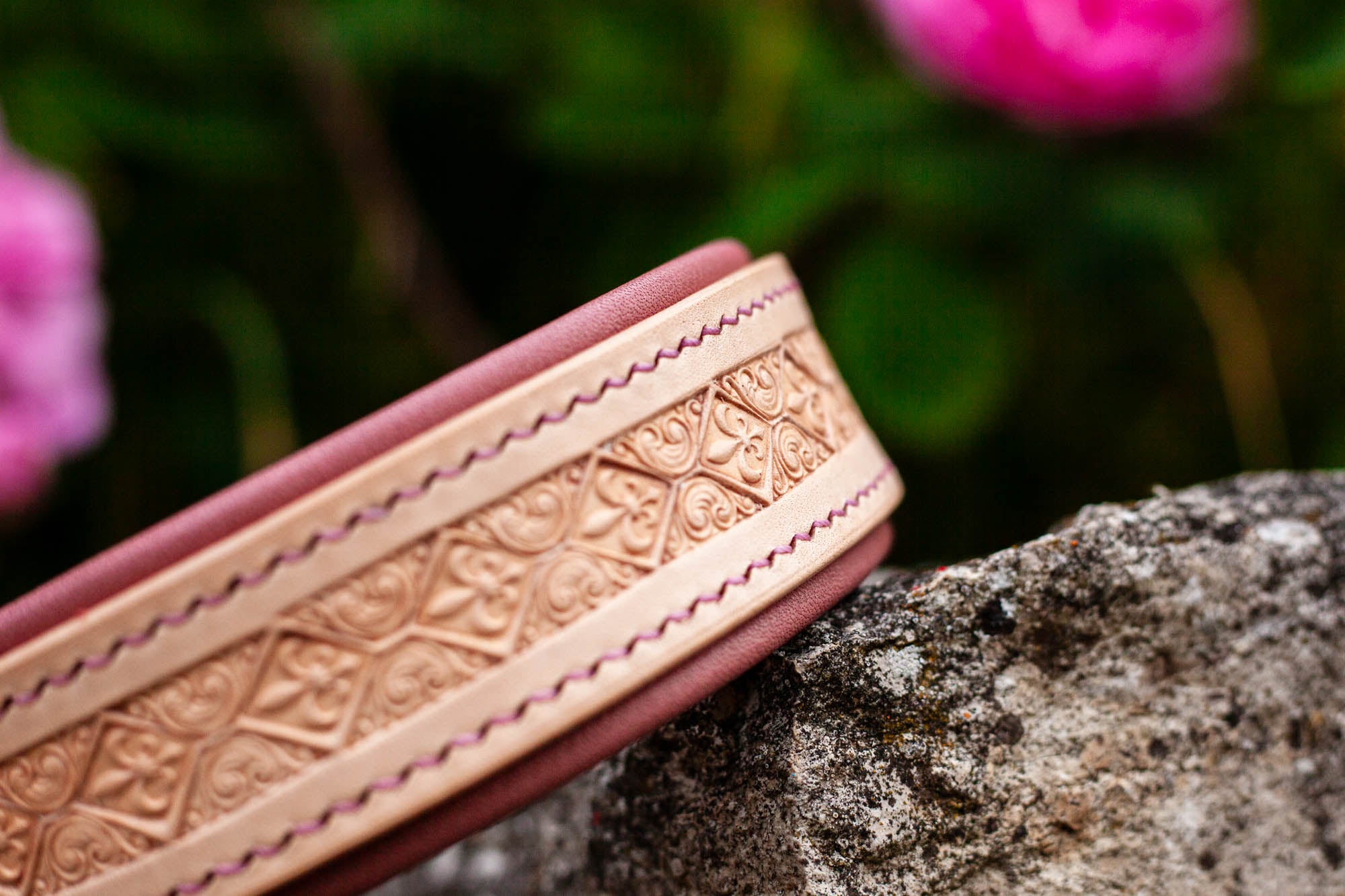 Halsband Lyra Leder