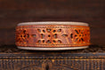 Bild in Galerie-Betrachter laden, Hundehalsband Leder Lederhalsband Toffee

