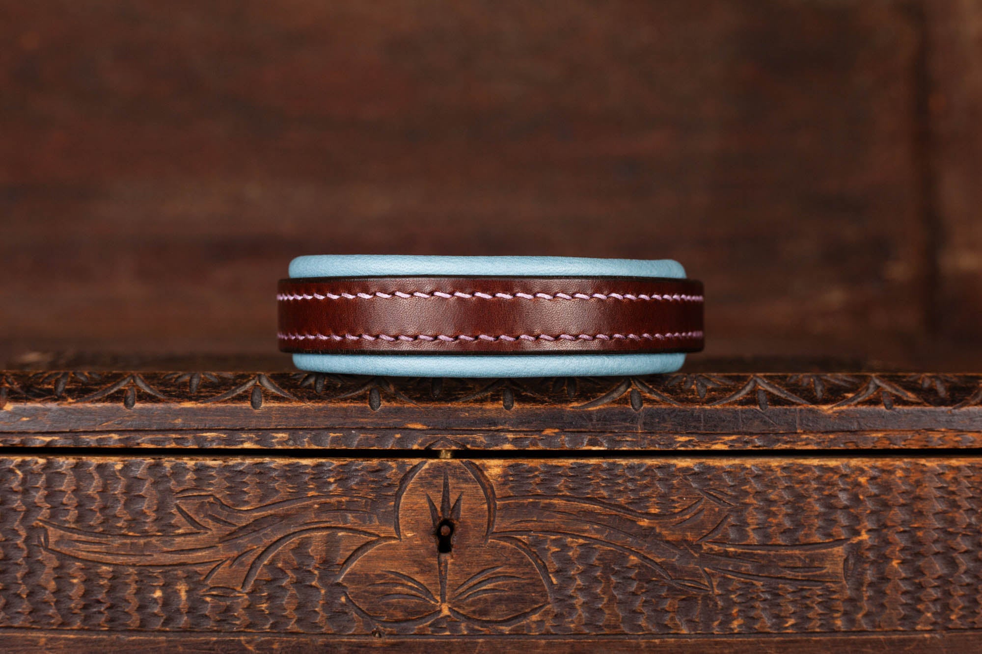 Halsband Lederhalsband Hundehalsband für kleine Hunde