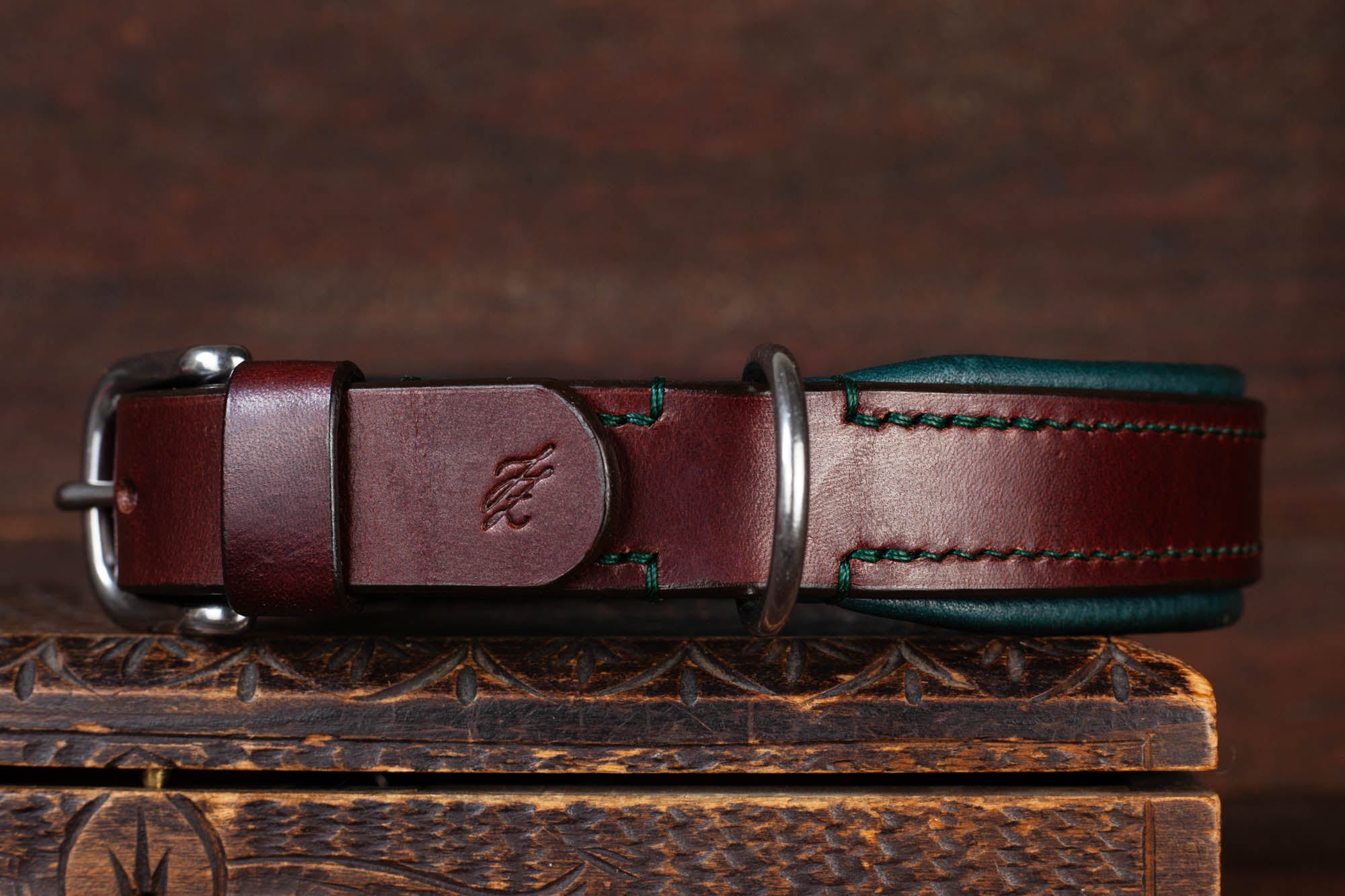 Hundehalsband aus Leder 