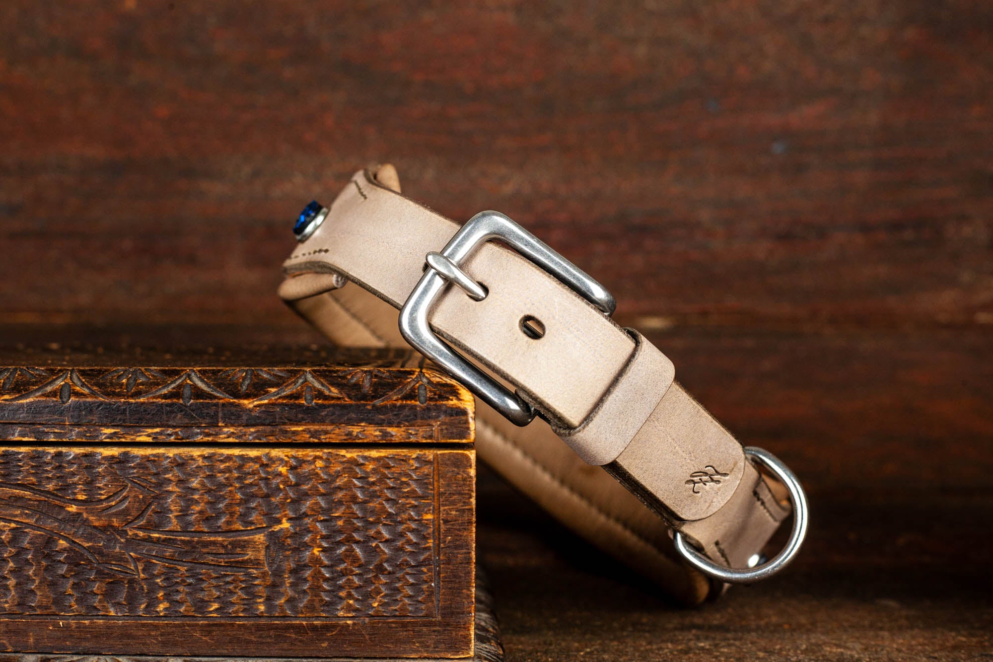 Lederhalsband Halsband Handgefertigt JZ Ledermanufaktur