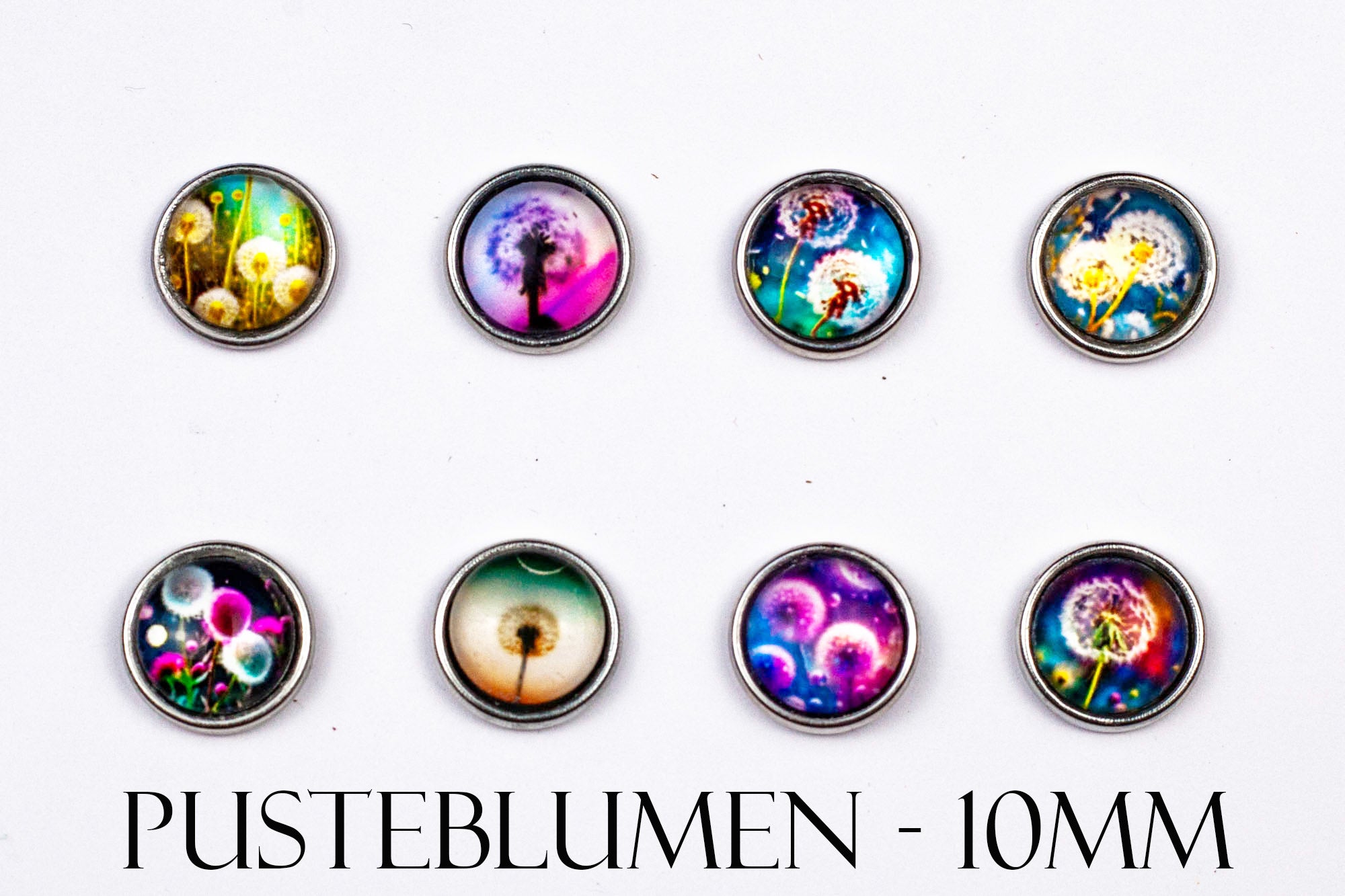 Hundehalsband-Chunks-Pusteblumen