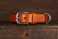 Bild in Galerie-Betrachter laden, Halsband Lederhalsband Hundehalsband Leder 
