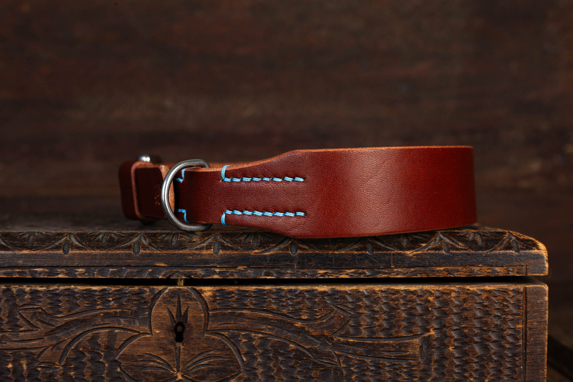 Hundehalsband Leder JZ Ledermanufaktur