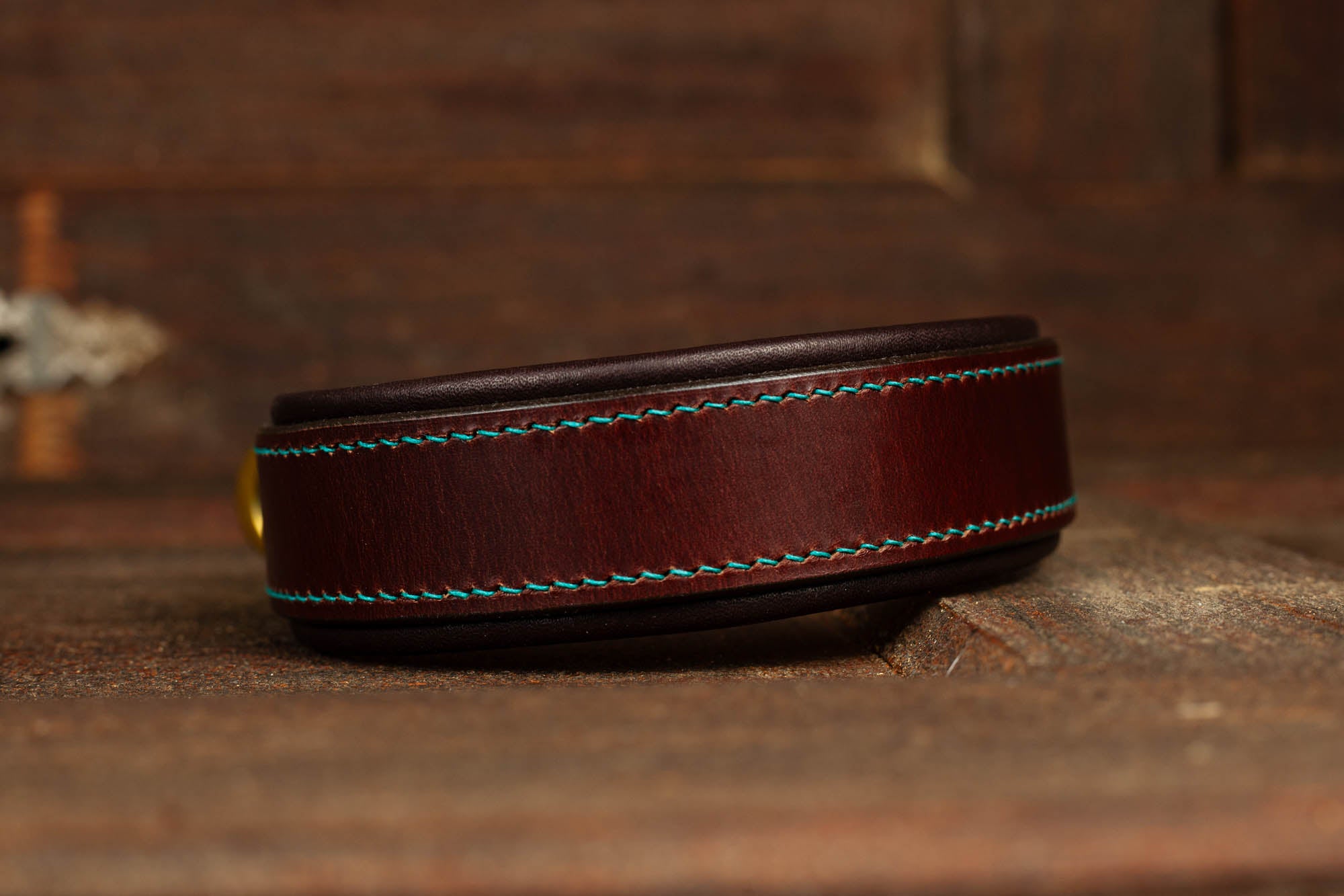 Halsband Freya Leder Hund