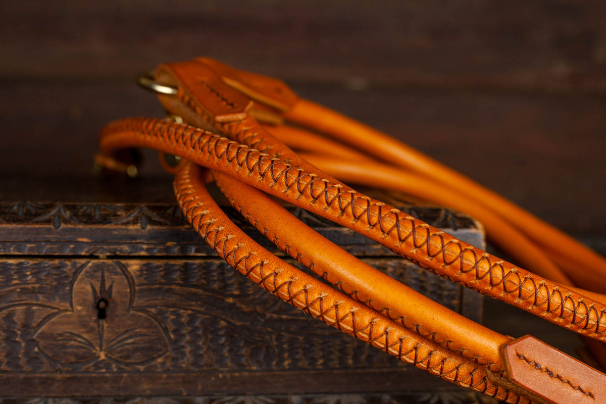 Leine Rundgenäht Leder