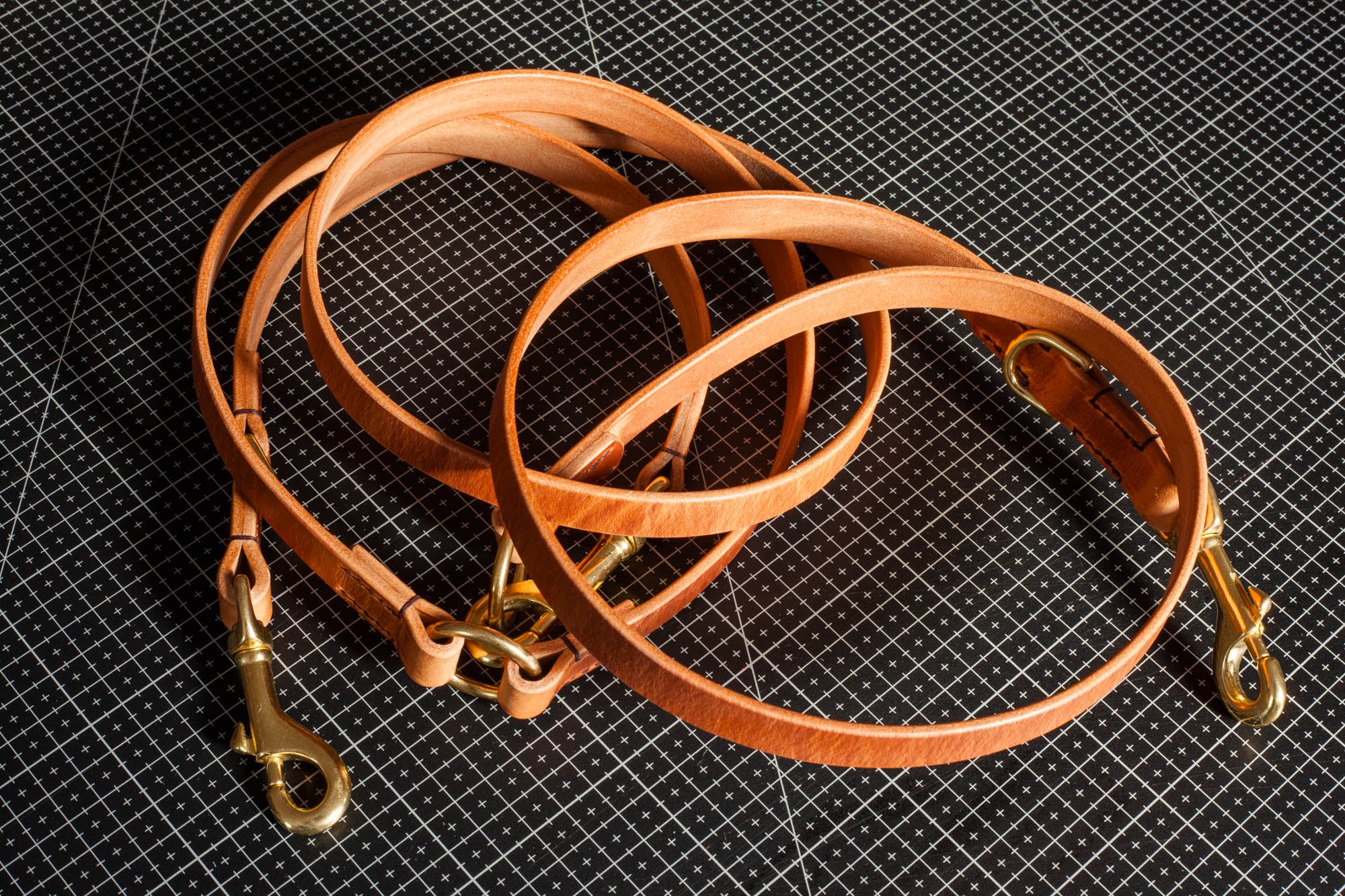 Koppelleine Hundeleine Leder