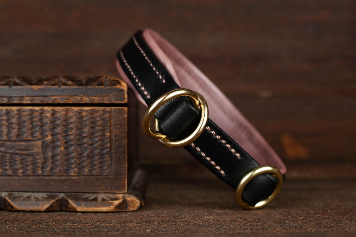 Zugstopphalsband Rosa
