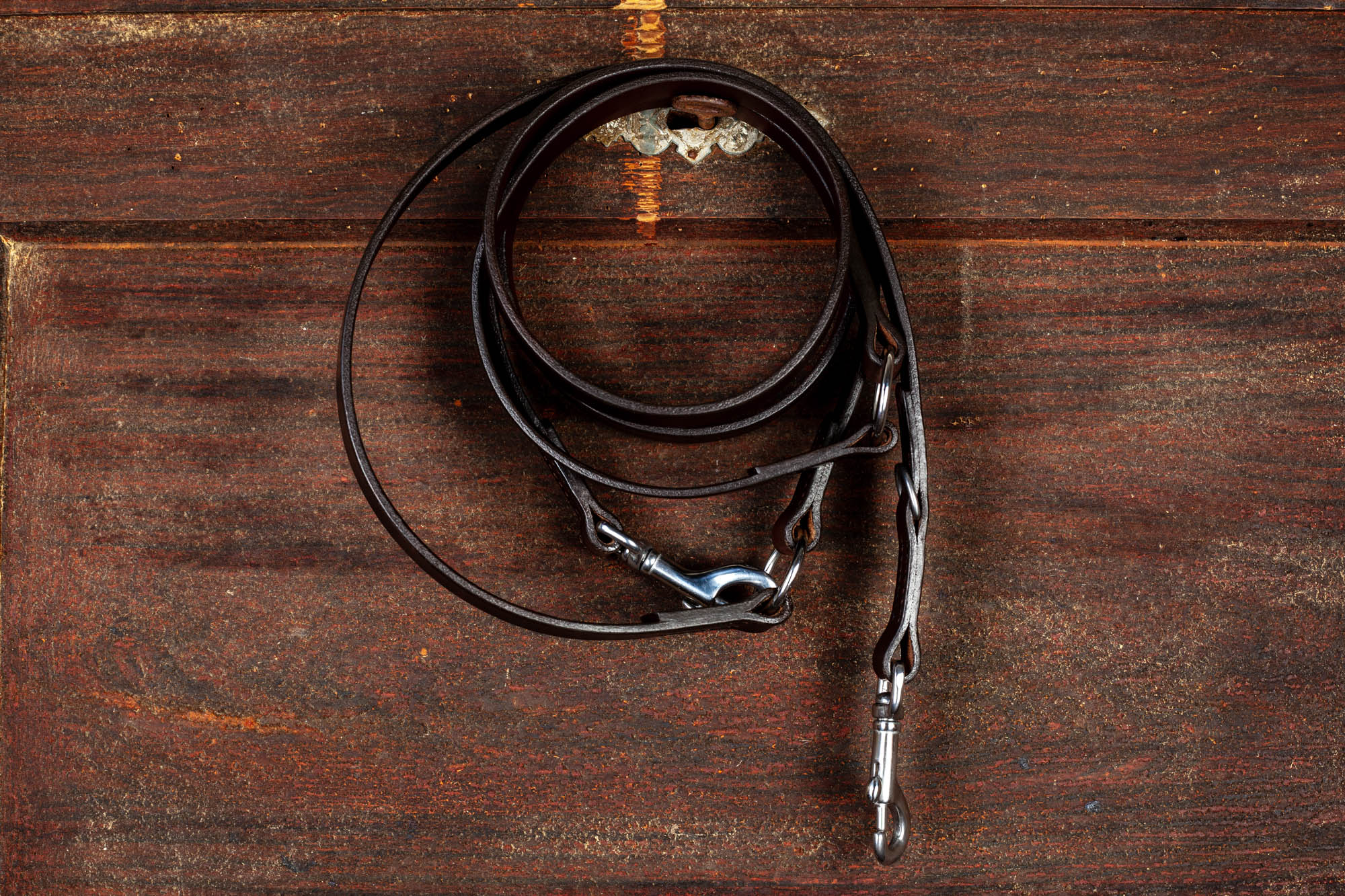 handgefertigte Lederleine Hundeleine Leine 