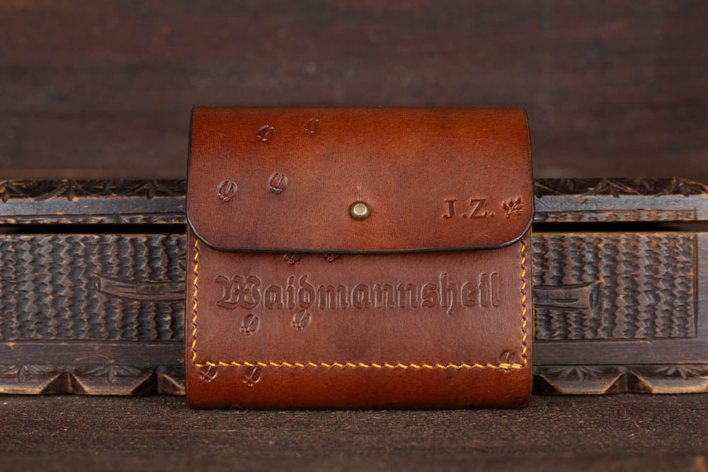 Patronenetui Patronenetasche Leder