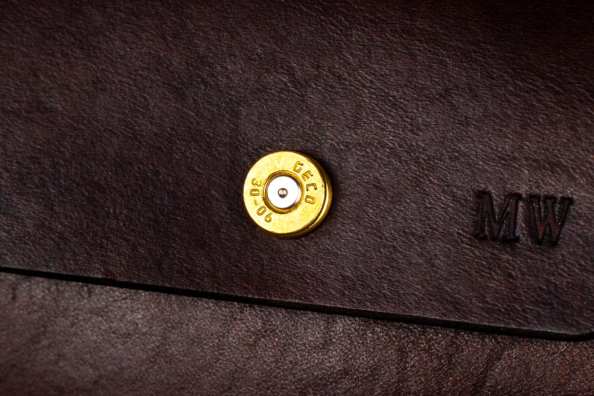 Patronenetui Patronen Kugelpatronen Tasche Lederetui