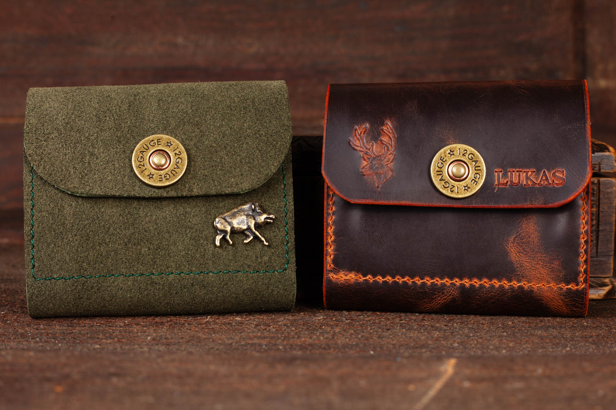 Lederetui für Patronene Munitionshalter