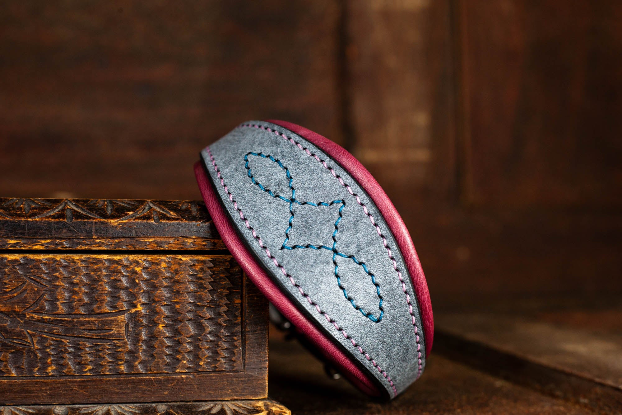 Halsband Windhundhalsband Hundehalsband Leder