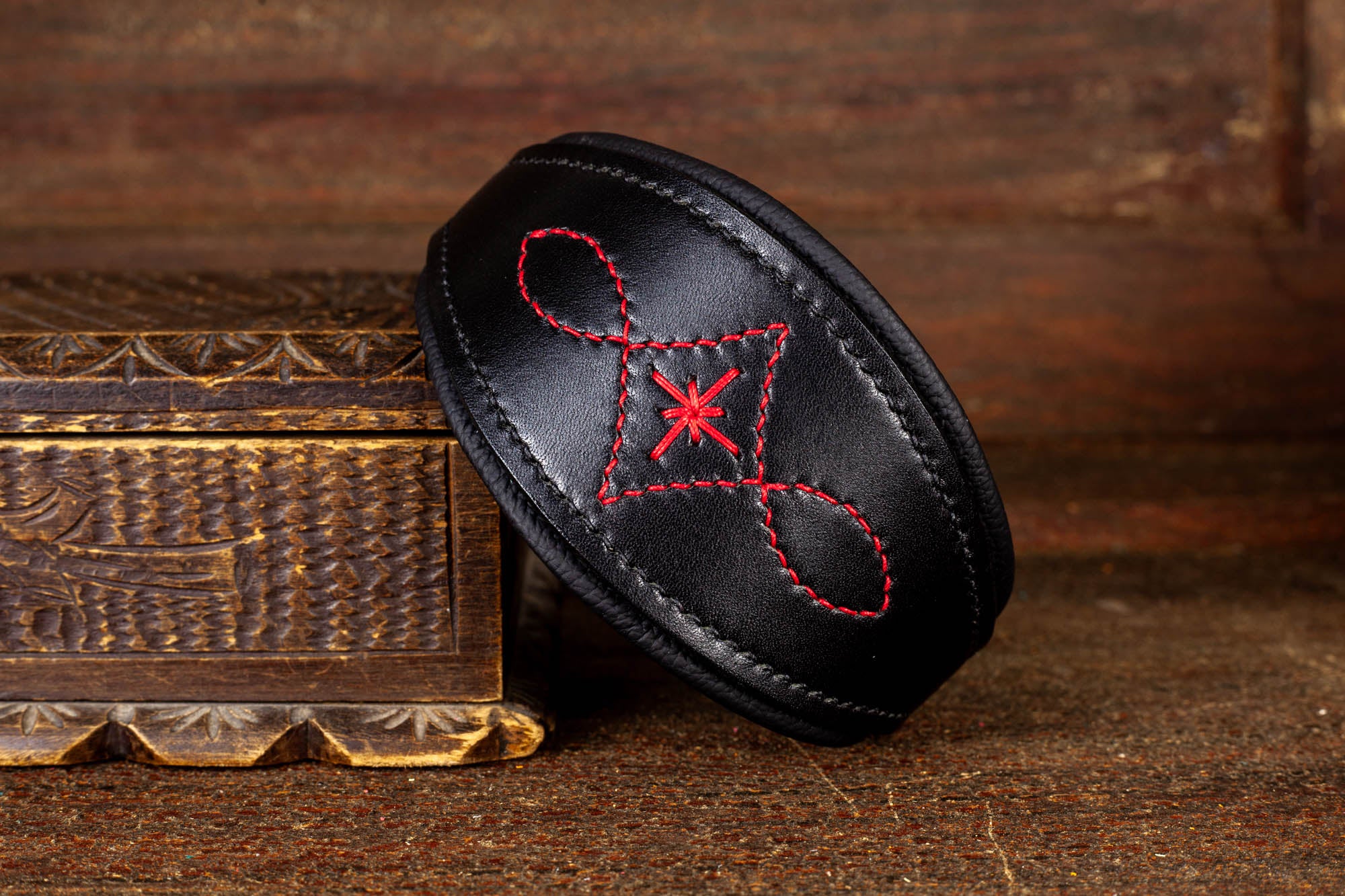 Windhundhalsband aus Leder