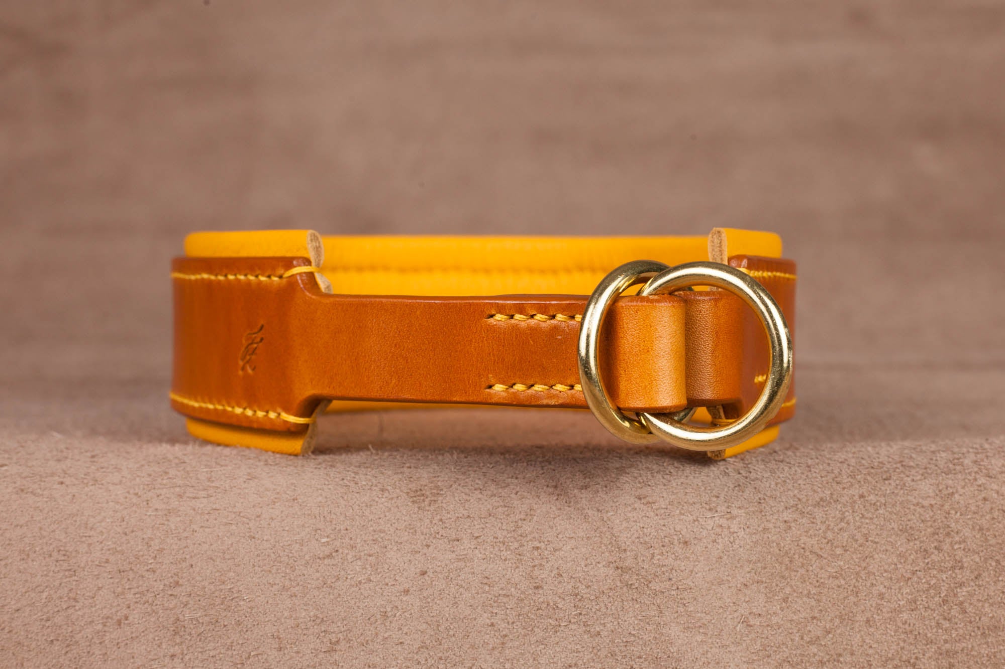 Zugstopphalsband Hund Leder 