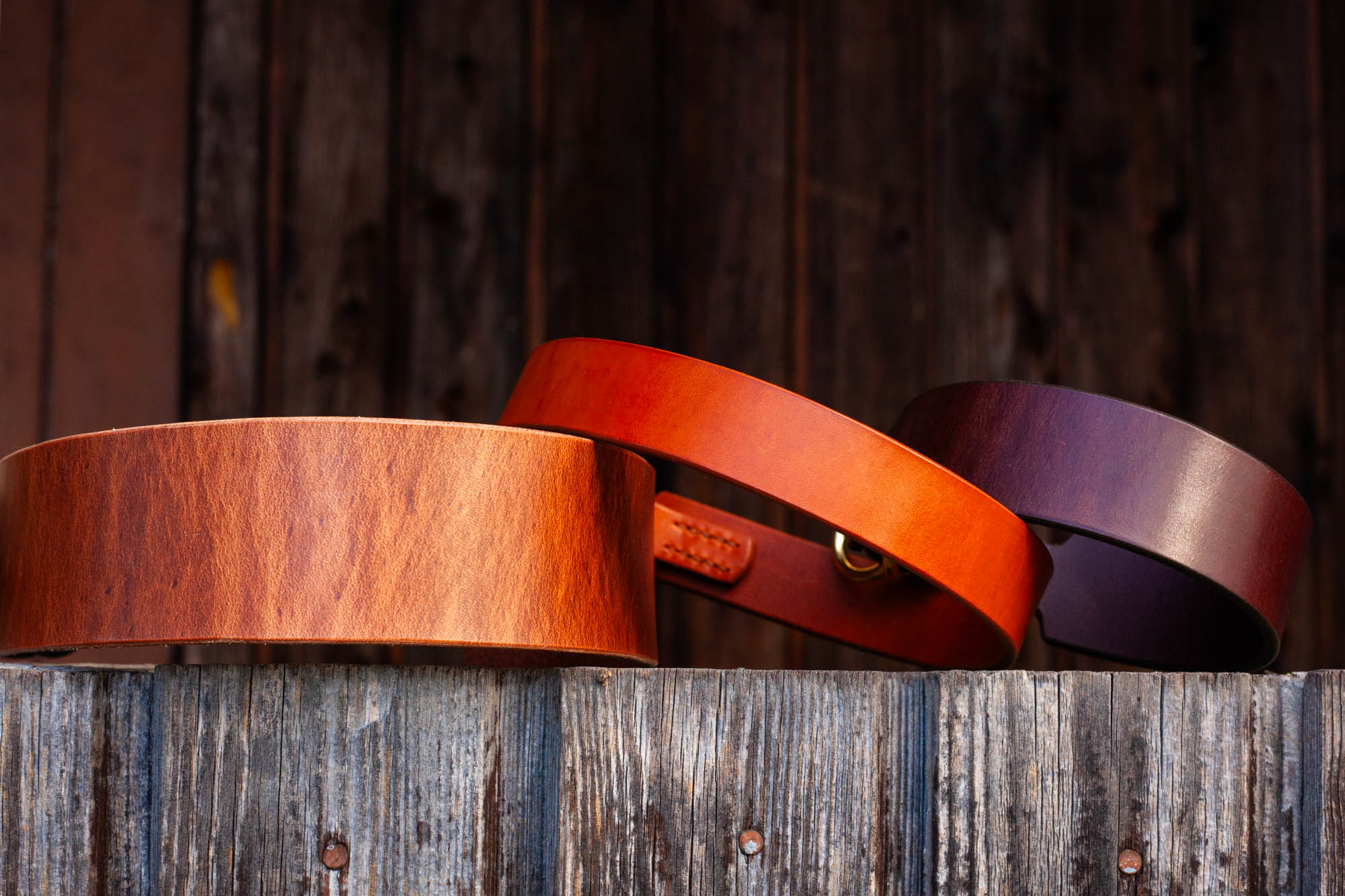 Zugstopp Halsband Leder