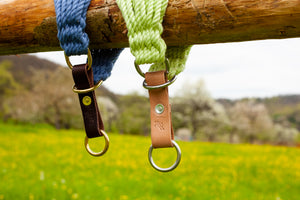 Zugstopp Halsband aus weicher Baumwolle